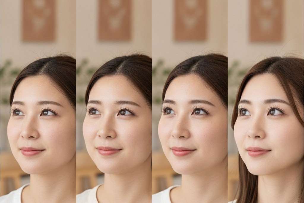 美容室で丁寧なカウンセリングを行うスタイリスト